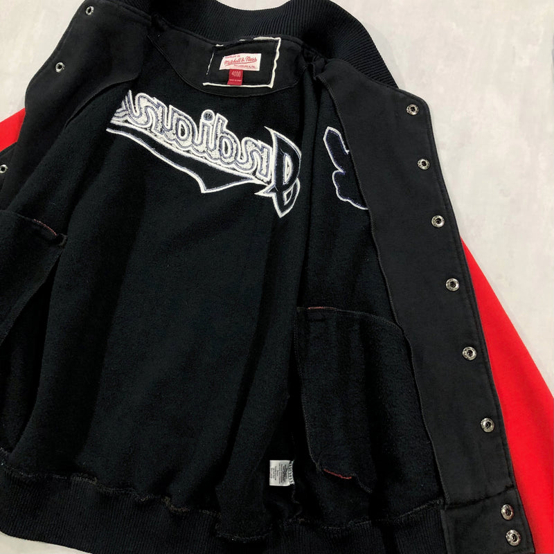 Mitchell & Ness Cotton Varsity Jacket Cleveland Indiana (M)