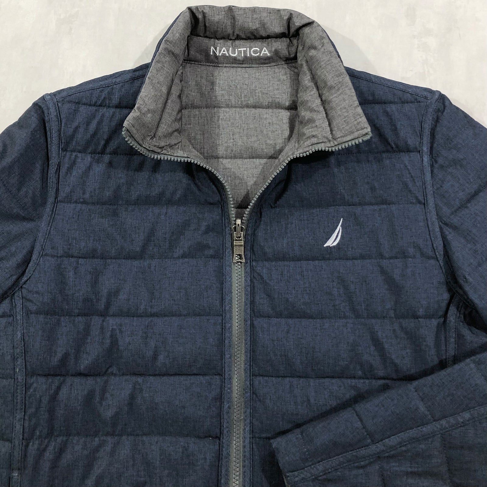 Nautica Reversible Jacket (S) – VINTAGELANDNZ Nautica Reversible Jacket (S) – VINTAGELANDNZ