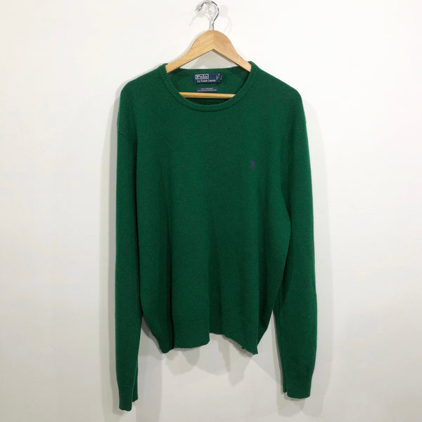 Polo Ralph Lauren Wool Knit Sweater (XL/SHORT)