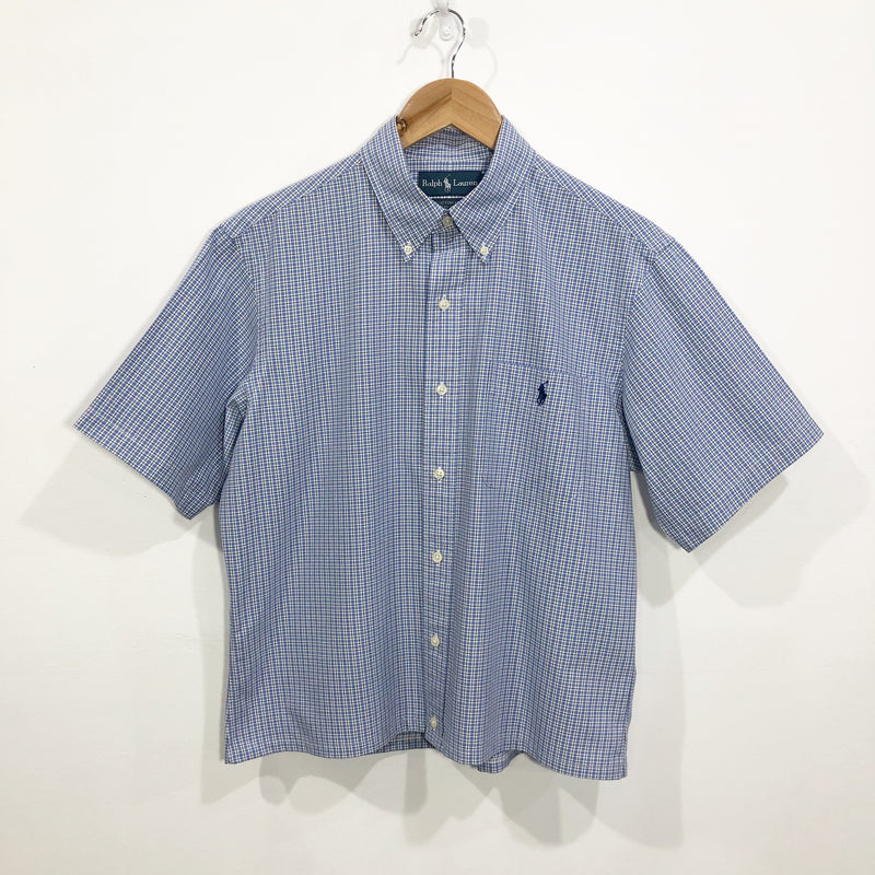 [REWORKED] Polo Ralph Lauren Cropped Shirt (M)