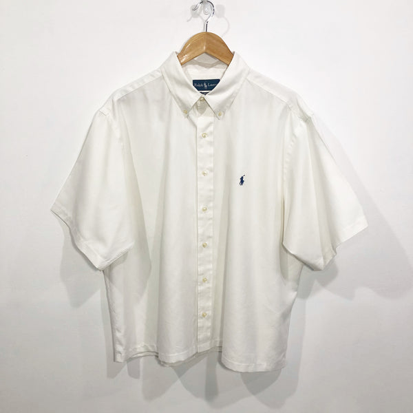 [REWORKED] Polo Ralph Lauren Cropped Shirt (XL)
