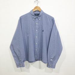 [REWORKED] Polo Ralph Lauren Cropped Shirt (L/BIG)