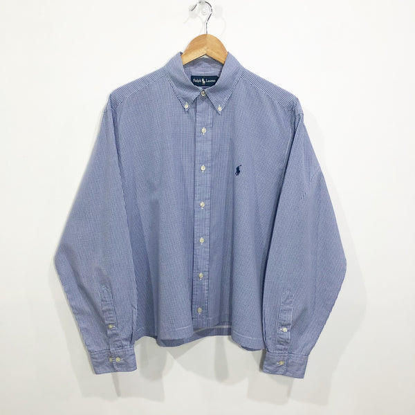[REWORKED] Polo Ralph Lauren Cropped Shirt (L/BIG)