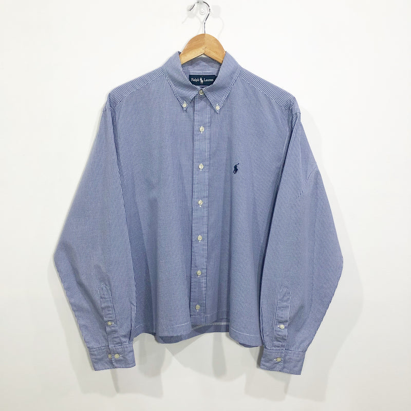[REWORKED] Polo Ralph Lauren Cropped Shirt (L/BIG)