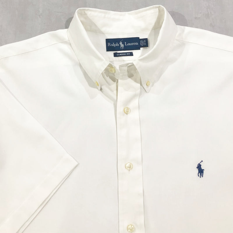 [REWORKED] Polo Ralph Lauren Cropped Shirt (XL)