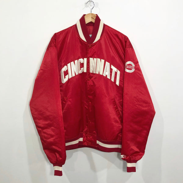 Vintage 90s Starter Jacket MLB Cincinnati Reds USA (XL)