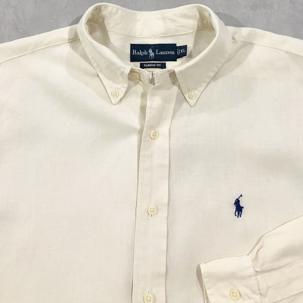 Polo Ralph Lauren Linen Silk Shirt (XL/TALL)