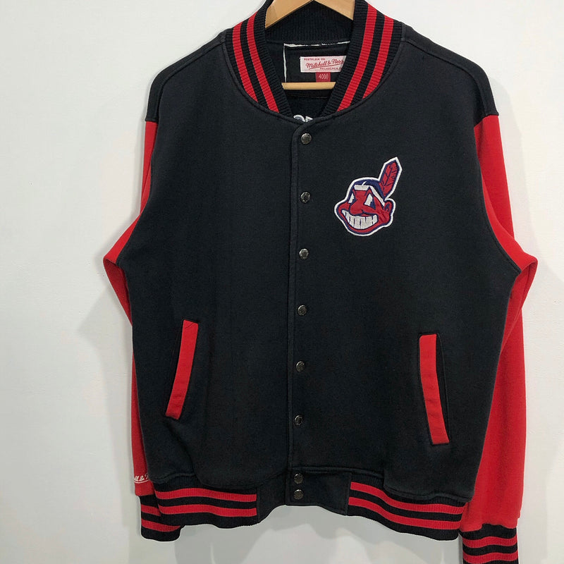 Mitchell & Ness Cotton Varsity Jacket Cleveland Indiana (M)