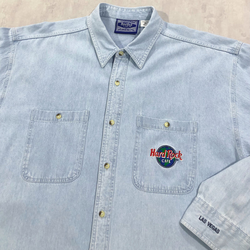 Vintage Hard Rock Cafe Shirt Las Vegas (XL/TALL)