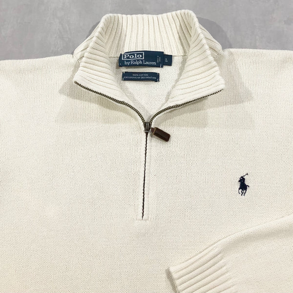 Polo Ralph Lauren Knit Quarter Zip (L/SHORT)