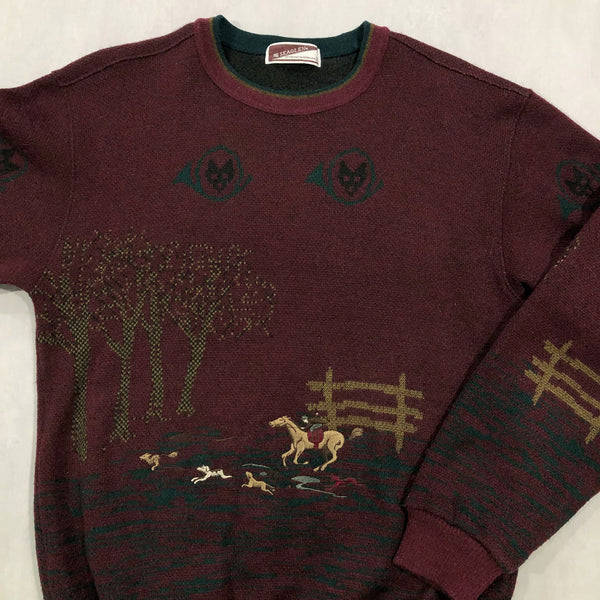 Vintage Knit Sweater (M-L)