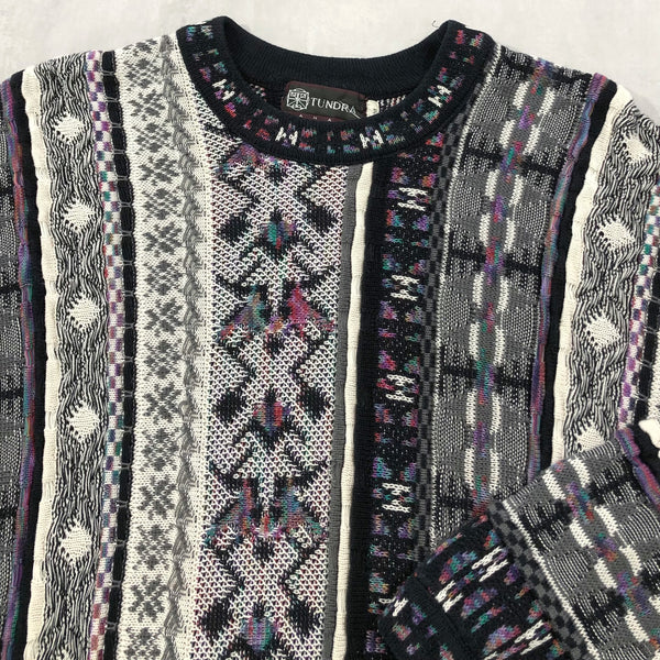 Vintage Tundra Canada Knit Sweater (M)