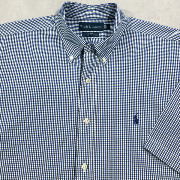[REWORKED] Polo Ralph Lauren Cropped Shirt (XL/BIG-2XL)
