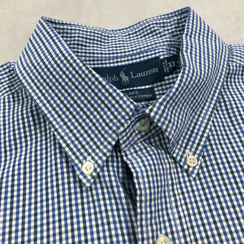 [REWORKED] Polo Ralph Lauren Cropped Shirt (XL/BIG-2XL)