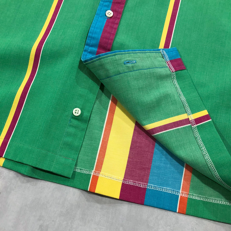 [REWORKED] Vintage Polo Ralph Lauren Cropped Shirt (L)