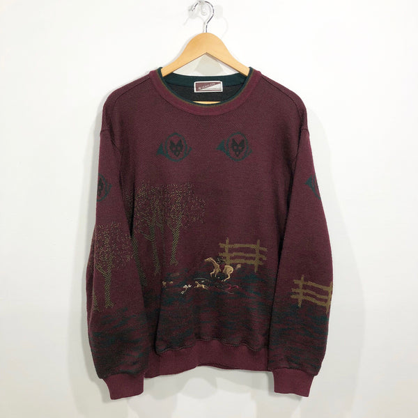 Vintage Knit Sweater (M-L)