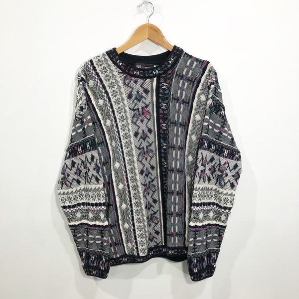 Vintage Tundra Canada Knit Sweater (M)