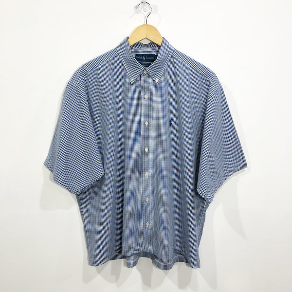 [REWORKED] Polo Ralph Lauren Cropped Shirt (XL/BIG-2XL)