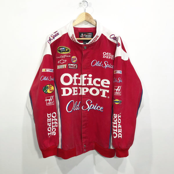 Chase Nascar Jacket Office Depot Old Spice (2XL)