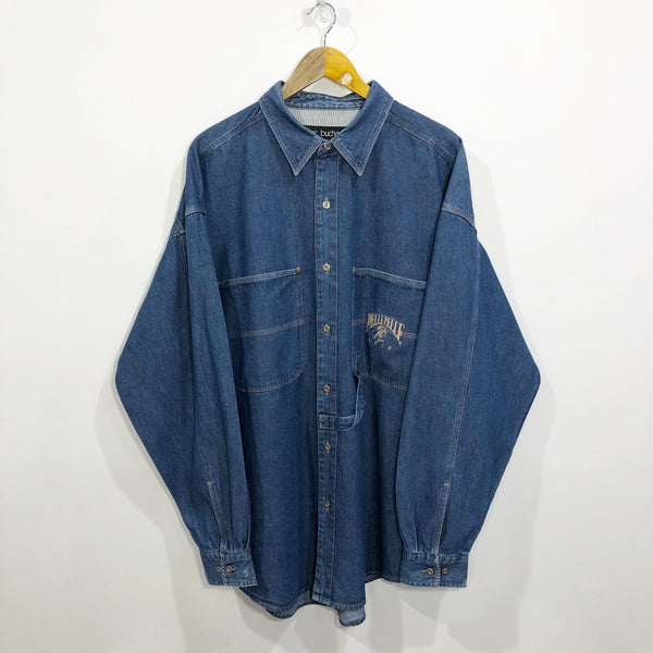 Vintage Pelle Pelle Denim Shirt (XL/BIG-2XL)