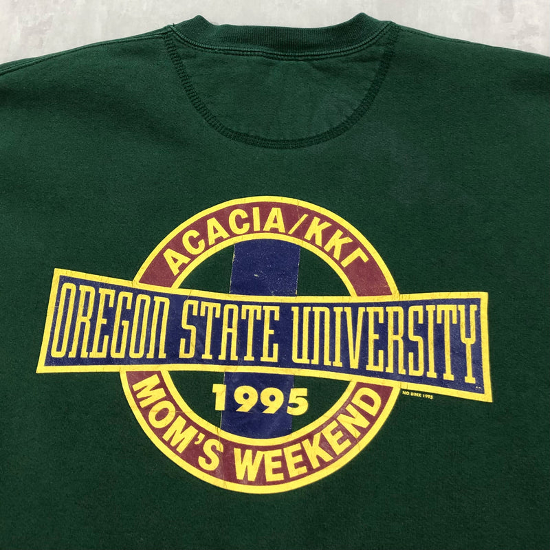 Vintage Jerzees Sweatshirt 1995 Oregon State Uni (XL)