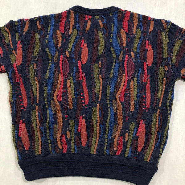 Vintage Limnos Australia Wool Cable Knit Sweater (M/SHORT)