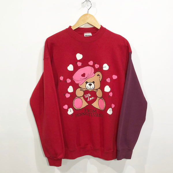 Vintage Sweatshirt 1992 Teddy Bear Pennsylvania (M)