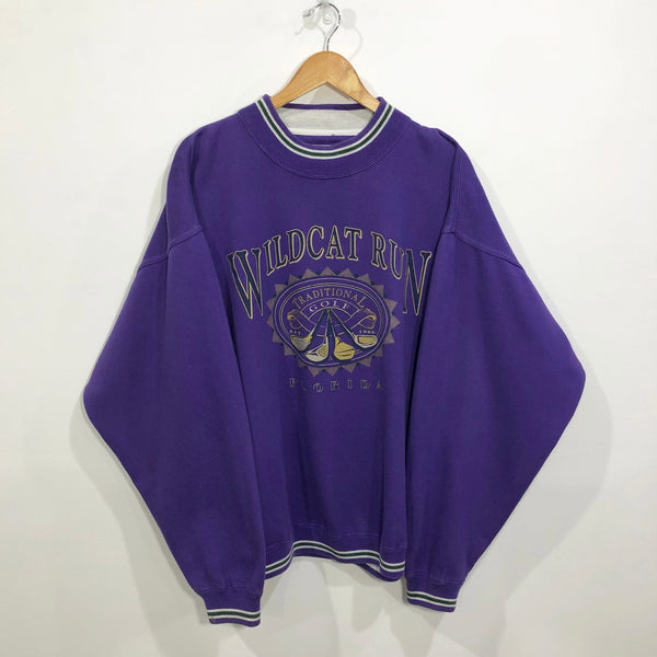 Vintage Gear Sweatshirt Wildcat Run Golf Club (L/BIG-XL)