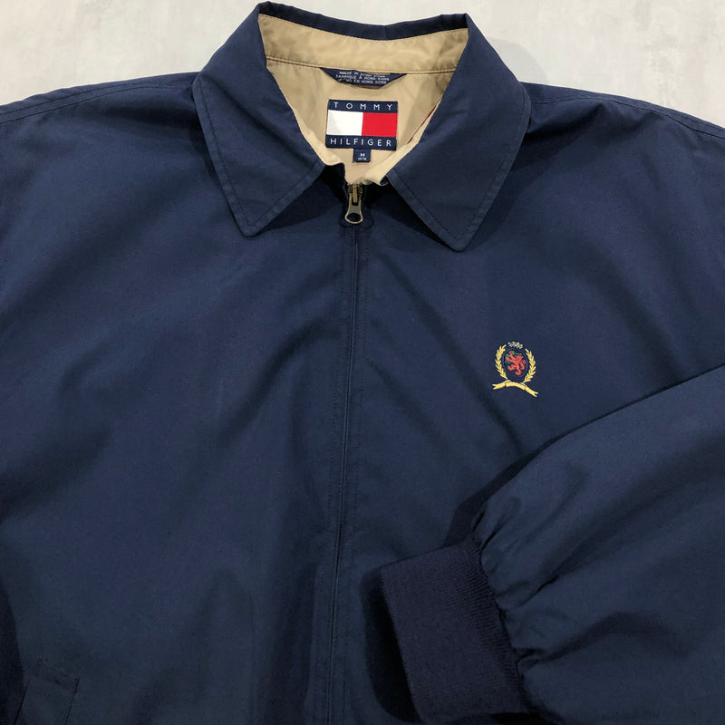 Vintage Tommy Hilfiger Jacket Lion Crest Logo (L/BIG)
