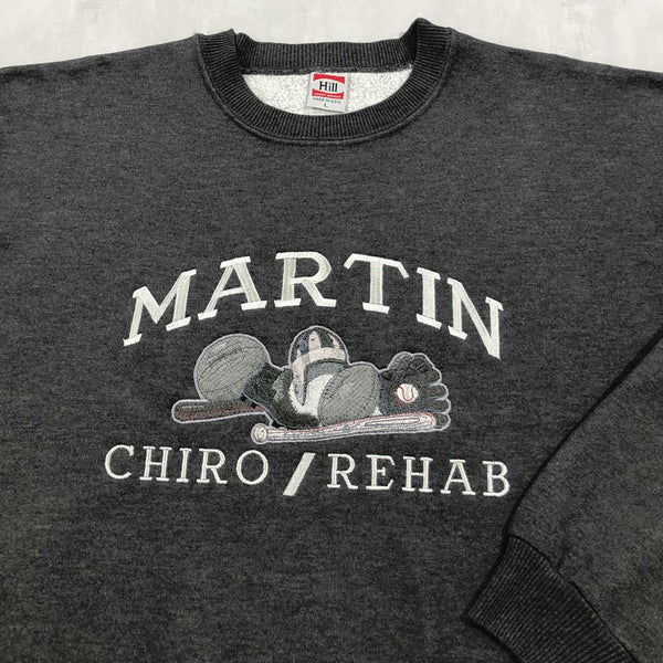Vintage Sweatshirt Martin Chiro / Rehab USA (L/BIG)