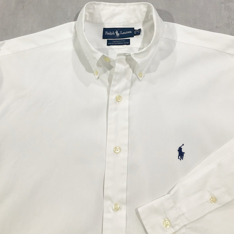 [REWORKED] Polo Ralph Lauren Cropped Shirt (XL)