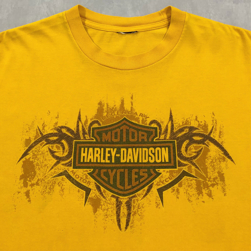 Harley Davidson T-Shirt Unalaska Wisconsin (XL)