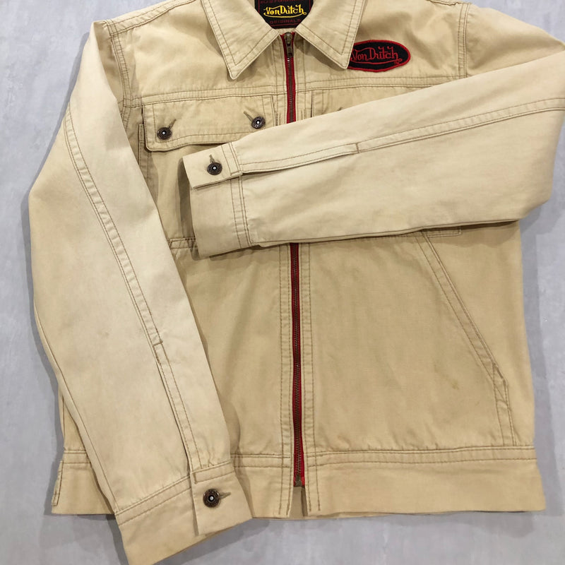Vintage Von Dutch Cotton Jacket (S/SHORT)
