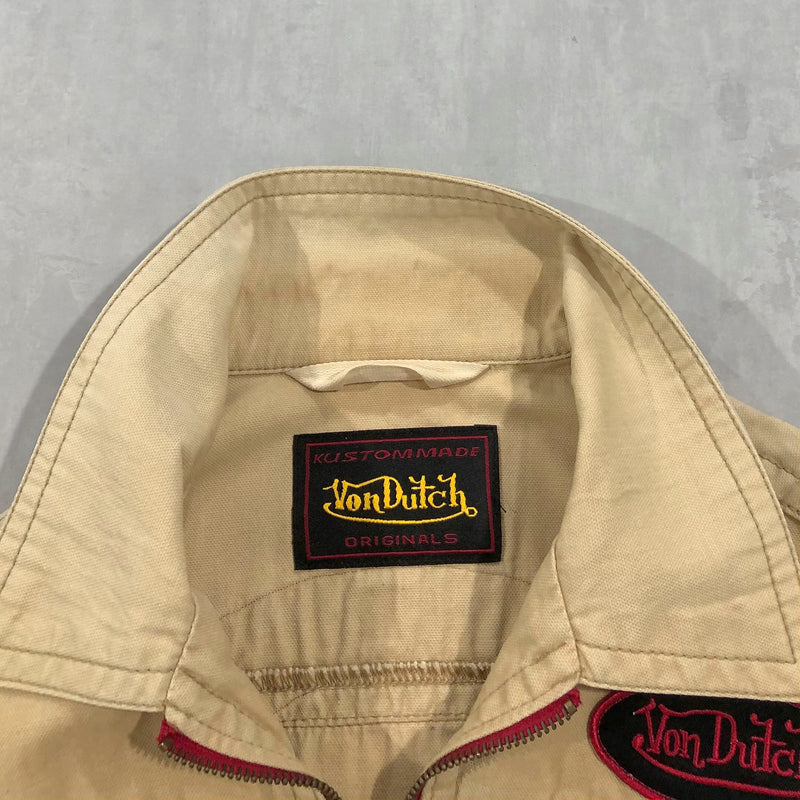 Vintage Von Dutch Cotton Jacket (S/SHORT)
