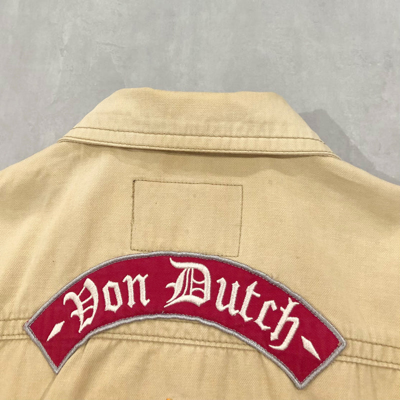 Vintage Von Dutch Cotton Jacket (S/SHORT)