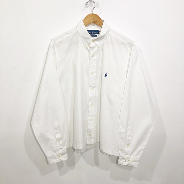 [REWORKED] Polo Ralph Lauren Cropped Shirt (XL)