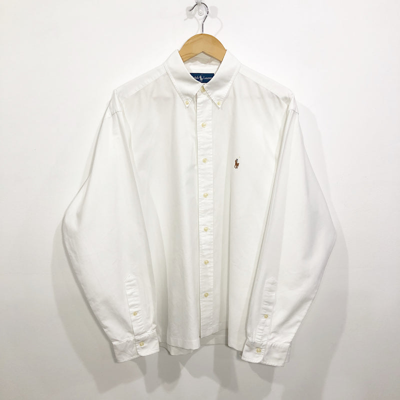 [REWORKED] Polo Ralph Lauren Cropped Shirt (2XL)