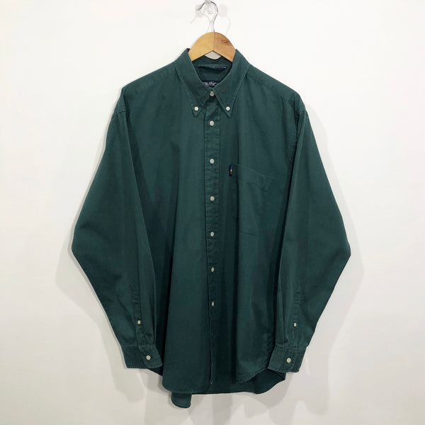Vintage Nautica Shirt (XL/TALL)