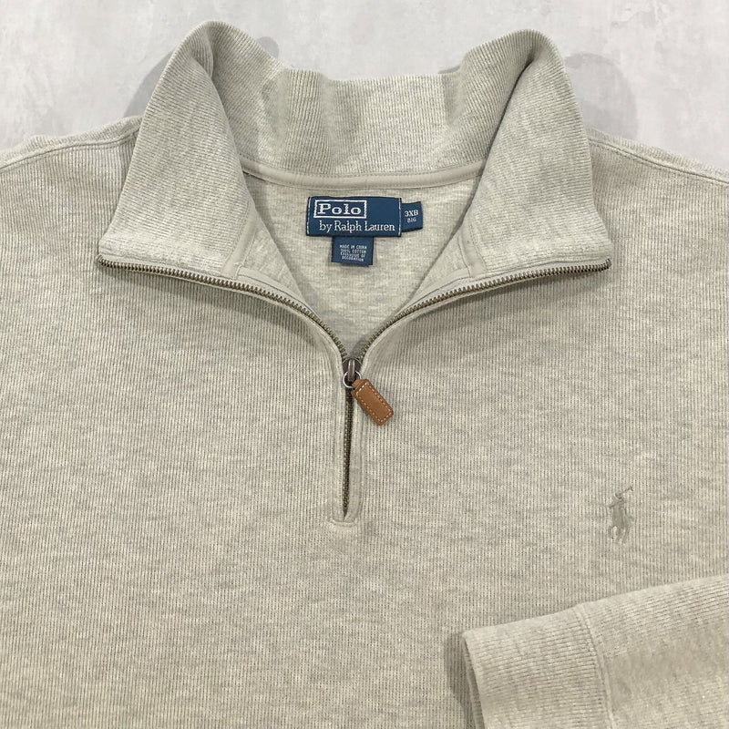 Polo Ralph Lauren Knit Quarter Zip (3XL/BIG-4XL)