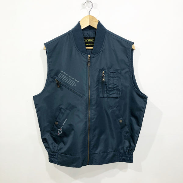 Vintage U.S. Air Force Vest Jacket (M)