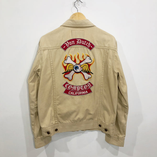 Vintage Von Dutch Cotton Jacket (S/SHORT)