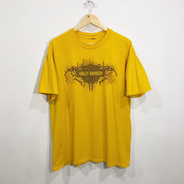 Harley Davidson T-Shirt Unalaska Wisconsin (XL)