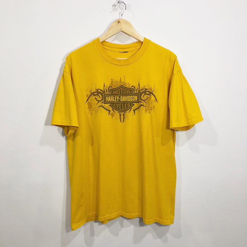 Harley Davidson T-Shirt Unalaska Wisconsin (XL)