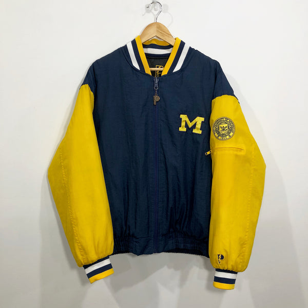 Vintage Pro Layer Reversible Jacket Michigan Uni (L/BIG)