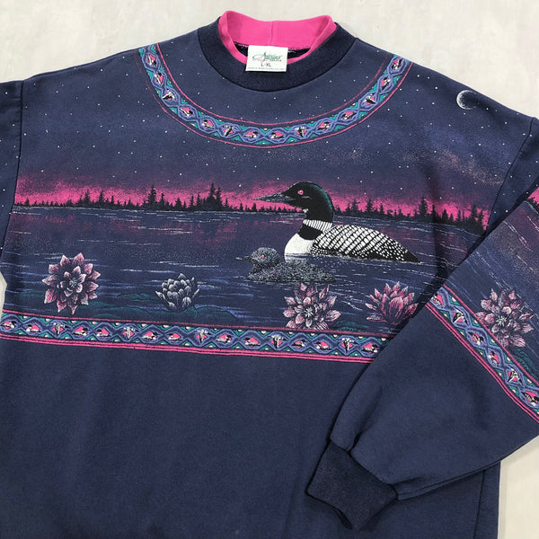 Vintage Sweatshirt Duck USA (L)