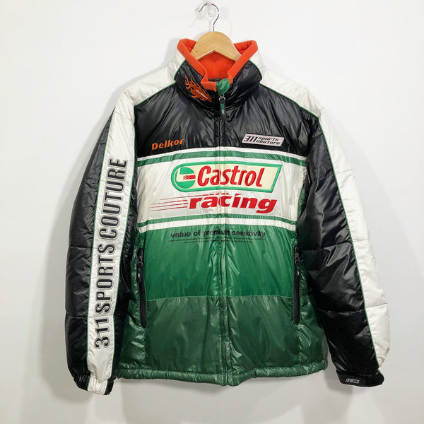 Vintage Castol Racing Down Jacket (L)