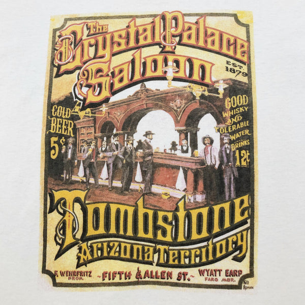 Vintage Oneita T-Shirt The Crystal Palace Saloon (L)