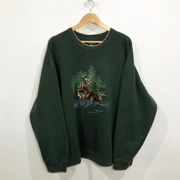 Croft & Borrow Sweatshirt Deer (2XL)
