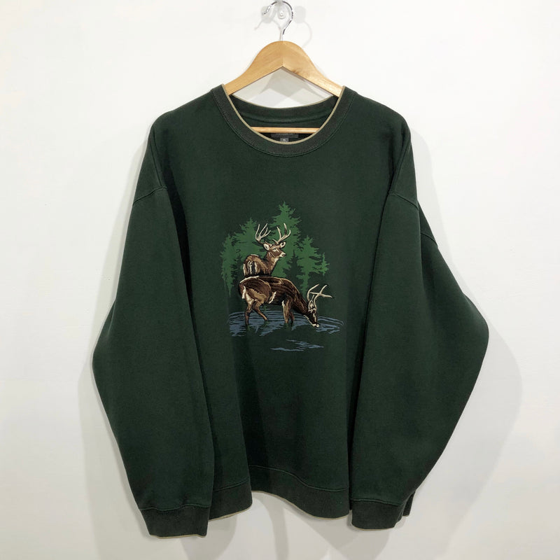 Croft & Borrow Sweatshirt Deer (2XL)
