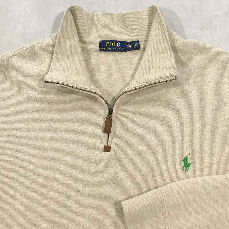Polo Ralph Lauren Knit Quarter Zip (2XL/BIG-3XL)